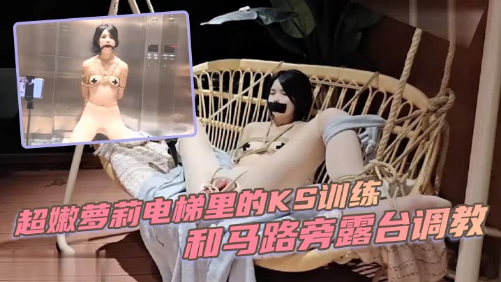 超嫩萝莉电梯里的KS训练和马路旁露台调教.